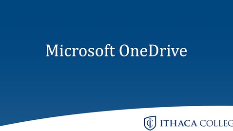 Thumbnail for Microsoft OneDrive