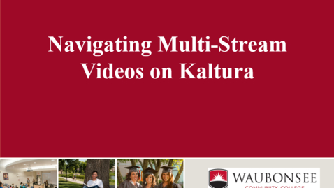 Thumbnail for Navigating Kaltura Recordings 