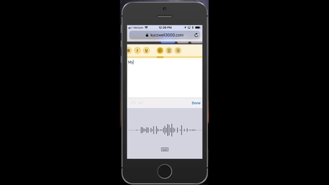 Thumbnail for Kurzweil on Your Mobile Phone