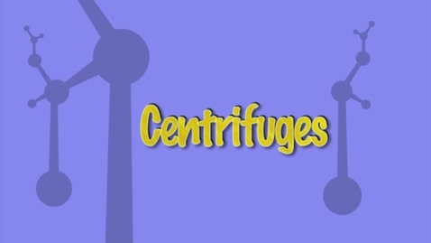 Thumbnail for entry Centrifuges