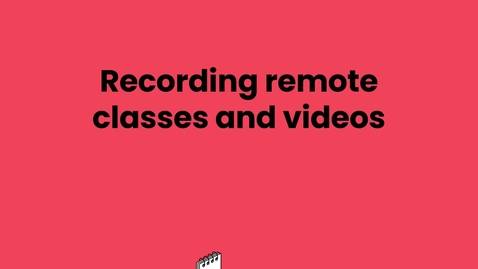 Thumbnail for Glean Recording Online Videos