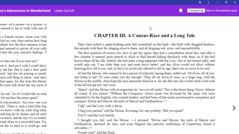 Thumbnail for entry ePub Reader - Read&amp;Write for Google Chrome