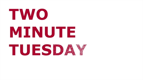 Thumbnail for Two Minute Tuesday: Pride Month 2024