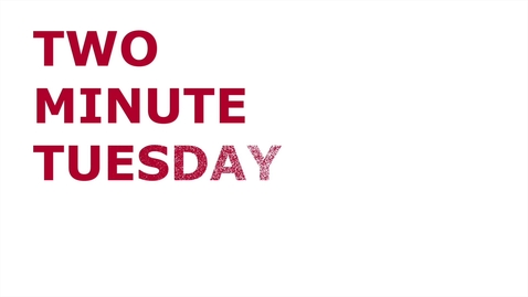 Thumbnail for Two Minute Tuesday: Employee Development Review