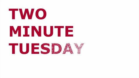 Thumbnail for Two Minute Tuesday: Outlook OOO