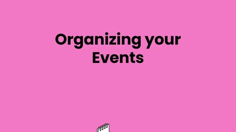 Thumbnail for entry Glean Organizing your Events