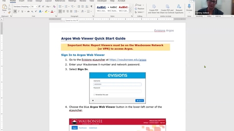 Thumbnail for Argos Web Viewer Training Demo - Stakeholder Meeting - 8.5.24