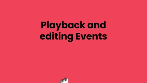 Thumbnail for Glean Playback and Editing