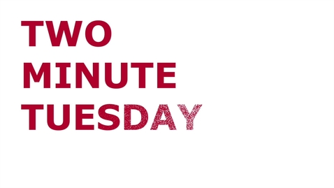 Thumbnail for Two Minute Tuesday: MHAM Wrap Up
