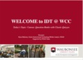 Go to IDT @ WCC: Canvas-Question Banks and Classic Quizzes with duration: 29 minutes, 39 seconds