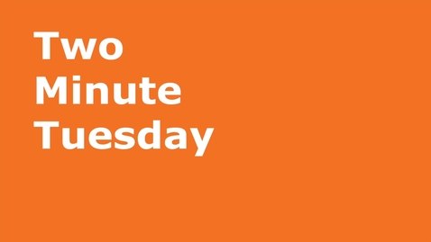 Thumbnail for Two Minute Tuesday: Happy Halloween