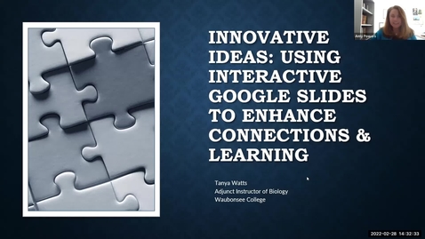 Thumbnail for entry Innovative Ideas: Using Interactive Google Slides to Enhance Connections and Learning