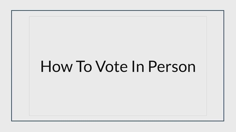 Thumbnail for entry Voting Essentials Workshop 7_9