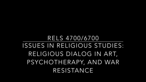 Thumbnail for RELS 4700/6700 Issues in Religious Studies, Herman