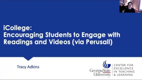 iCollege Webinars - Georgia State University