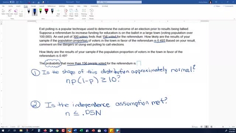 Thumbnail for entry Math 1401 HW 10 Problem 24 Question 8.2.21-T