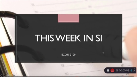 Thumbnail for ECON 2100 Dr Ross Week 8 (10/12-10/16)