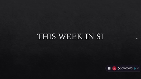 Thumbnail for MATH 2211 Dr. Subedi Week 3 This Week in SI