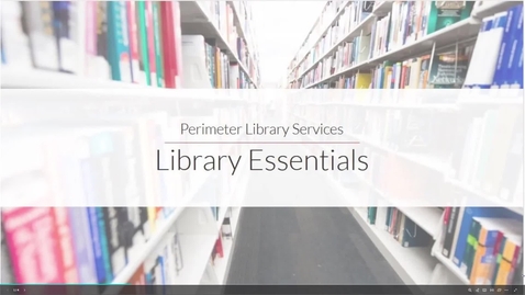 Thumbnail for Library Essentials: Current Events Research
