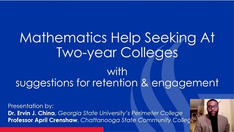 Thumbnail for Academic Help Seeking Behaviors