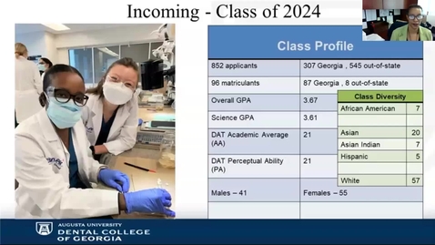 Thumbnail for Dental College of GA at Augusta University