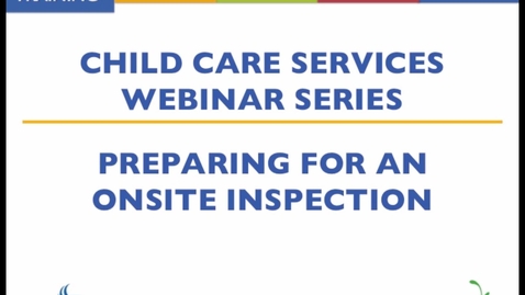 Thumbnail for entry CCS Inspection Prep Webinar