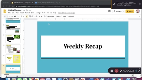 Thumbnail for Laurel Sparks BIOL11104K Dr. Ulrich - Week 4 02/06/2020