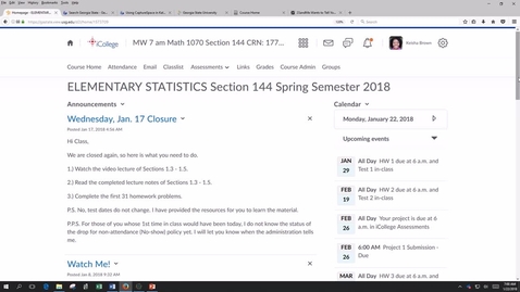 Thumbnail for Video Lecture: Sections 1.6 and 2.1