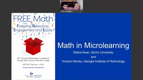 Thumbnail for entry Math in Microlearning