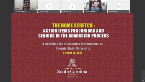 Thumbnail for GSU CASA Pre-Law &amp; USC Law  Home Stretch Action Items for Juniors &amp; Seniors_10132020