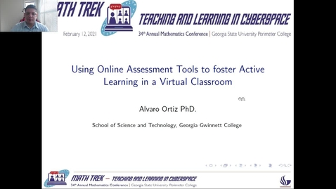 Thumbnail for Using Online Assessment Tools to Foster Active Learning in a Virtual Classroom