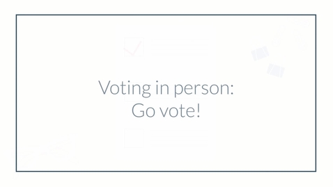 Thumbnail for Voting in Person in Georgia (Part 5): A Voting Supply Kit