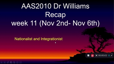 Thumbnail for Review for the week - November 2-6th 2020, 2:06:15 am