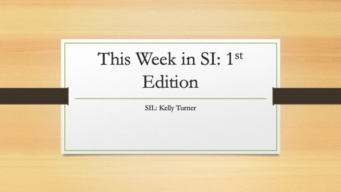 Thumbnail for PHIL 1010 Landers Week 1 (1/18-1/22)