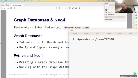 Thumbnail for Graph Databases&amp;Neo4J.Saber.2.07.23.mp4
