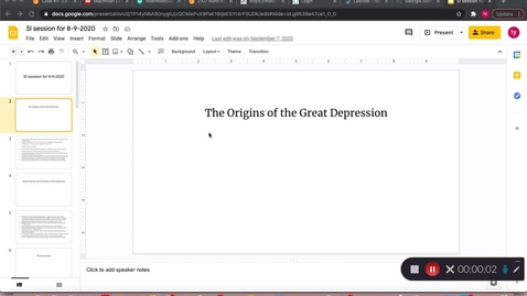 Thumbnail for HIST 2110 Dr. Grubbs Week 3 (1/25 - 1/29)