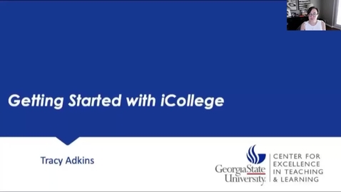 iCollege Webinars - Georgia State University