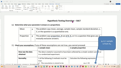 Thumbnail for Math 1401 - Sections 9.4 - 9.5 Video Lecture