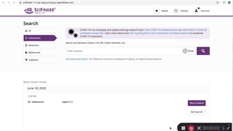 Thumbnail for NMR Searching: SciFinder-n