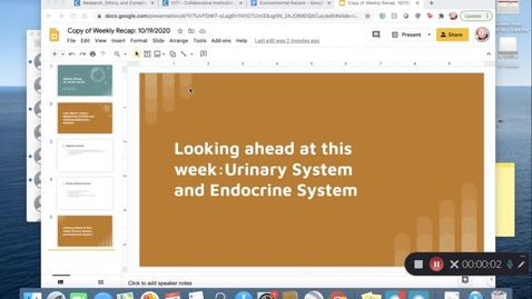 Thumbnail for This Week In SI BIOL 1104K Dr. Rodgers Week 10 10/26/2020