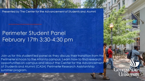 Thumbnail for Perimeter Student Panel-2021_02_17