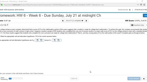 Thumbnail for Math 1401  Problem 10.3.13-T