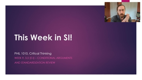 Thumbnail for This Week in SI - PHIL 1010 - David Gray - 03.12.21