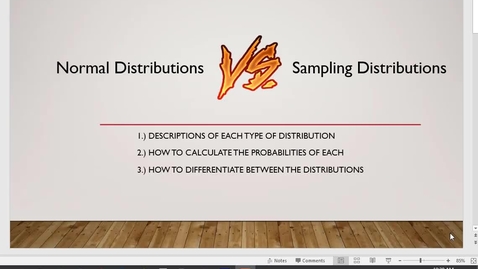 Thumbnail for entry Normal Distribution Versus Sampling - Statcrunch
