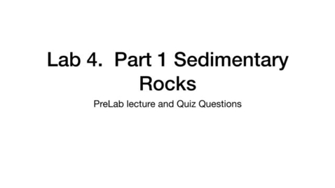 Thumbnail for SedimentaryRocksPart1