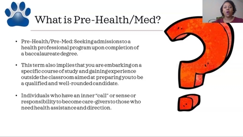 Thumbnail for Competitive Edge _Pre-Health 101