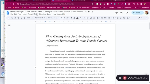 Thumbnail for Google Docs Document Comparison