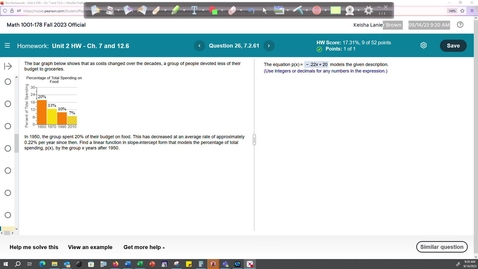 Thumbnail for Math 1001 HW 2 Problem 27 7.2.63