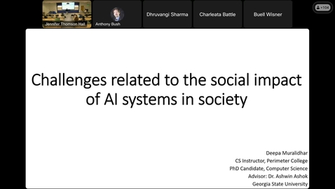 Thumbnail for AI Symposium: AI And Bias Deepa Maralidhar