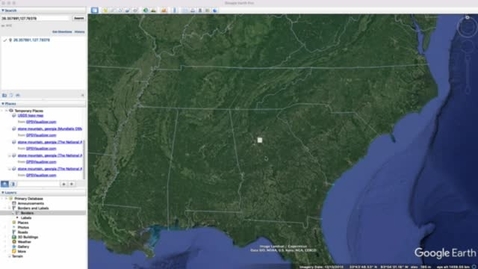 Thumbnail for Stone Mountain Topo Google Earth